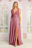 Sleeveless Lace Embroidered Gown by Cindy Collection 5045695