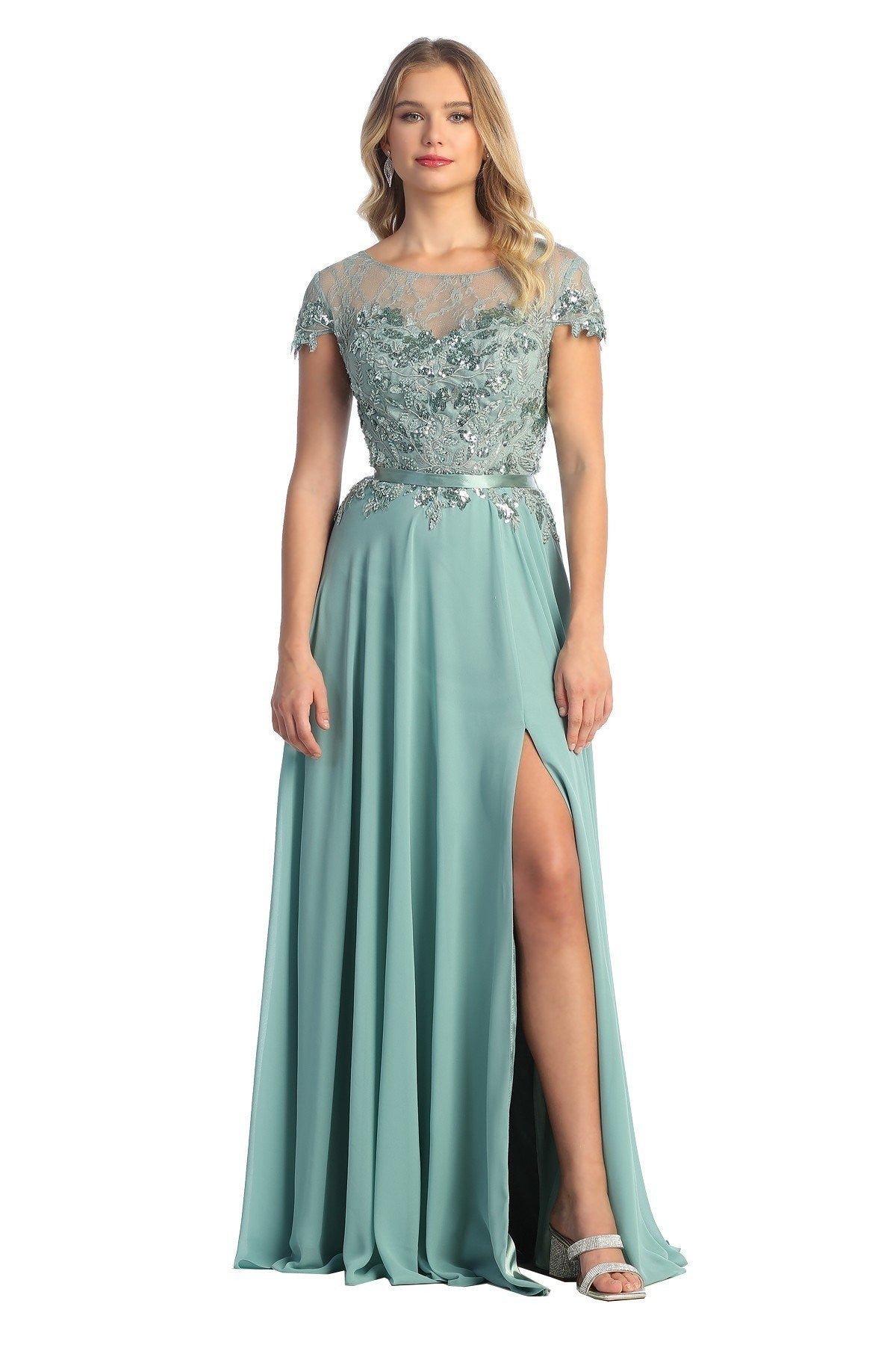 Formal dress by Cindy Collection style 50441 | www.snkdress.com