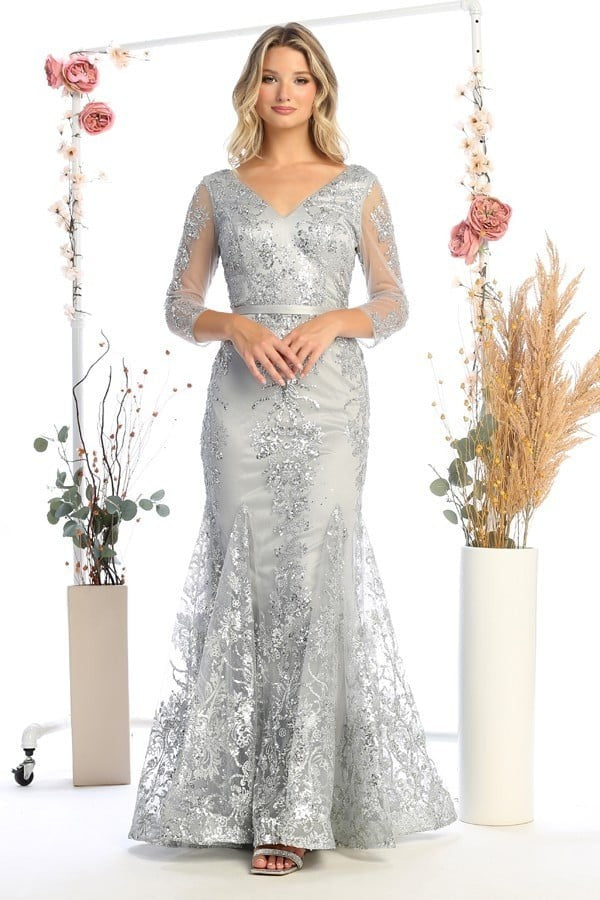 Formal dress by Cindy Collection style 50461 | www.snkdress.com
