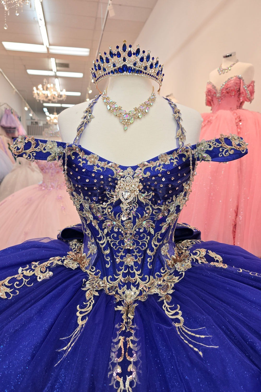 Halter by Bella Princess Couture PQ1076