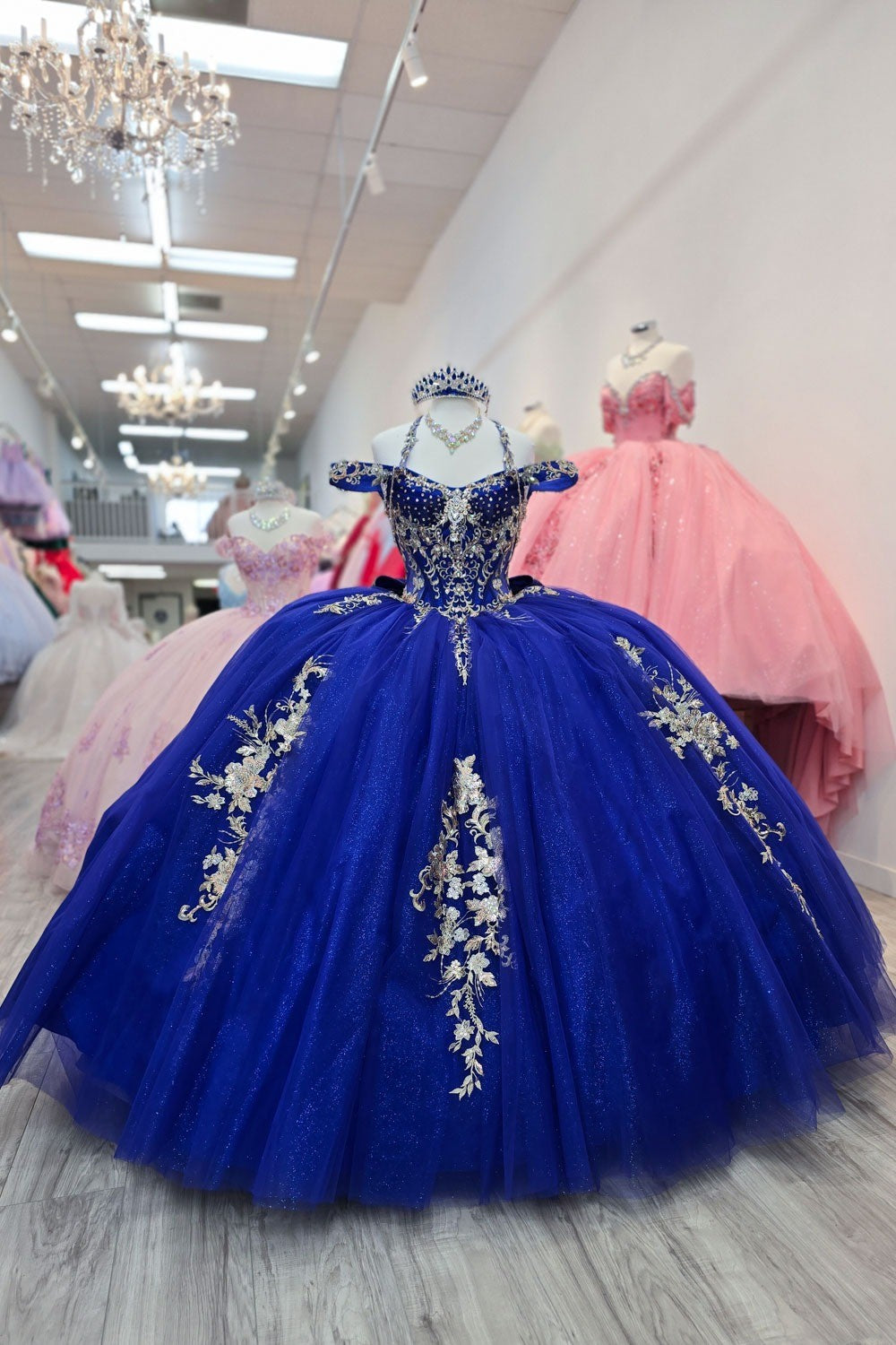 Halter by Bella Princess Couture PQ1076