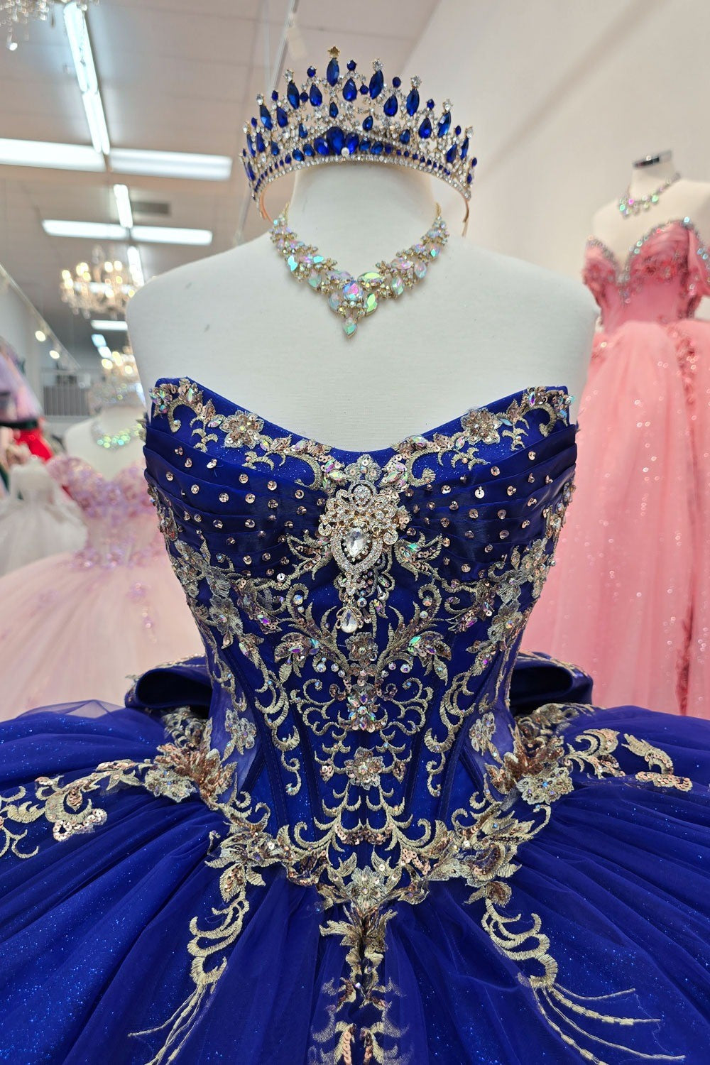 Halter by Bella Princess Couture PQ1076