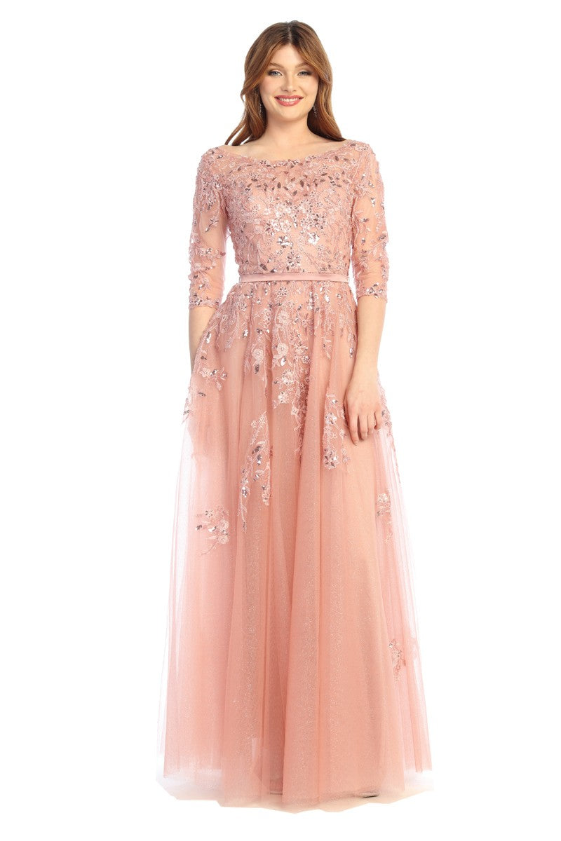 Formal dress by Cindy Collection style 50505 | www.snkdress.com