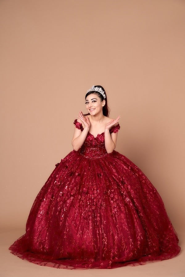 Off-Shoulder Quinceanera Dress  CC-30001261