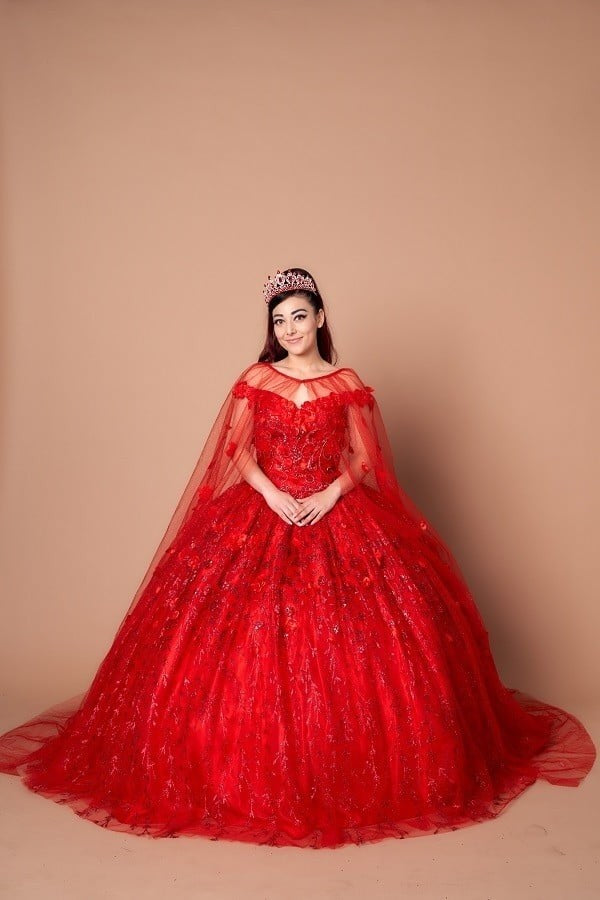 Off-Shoulder Quinceanera Dress  CC-30001261