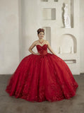 Strapless Glitter Tulle Ball Gown by SNKDRESS CC -30044348