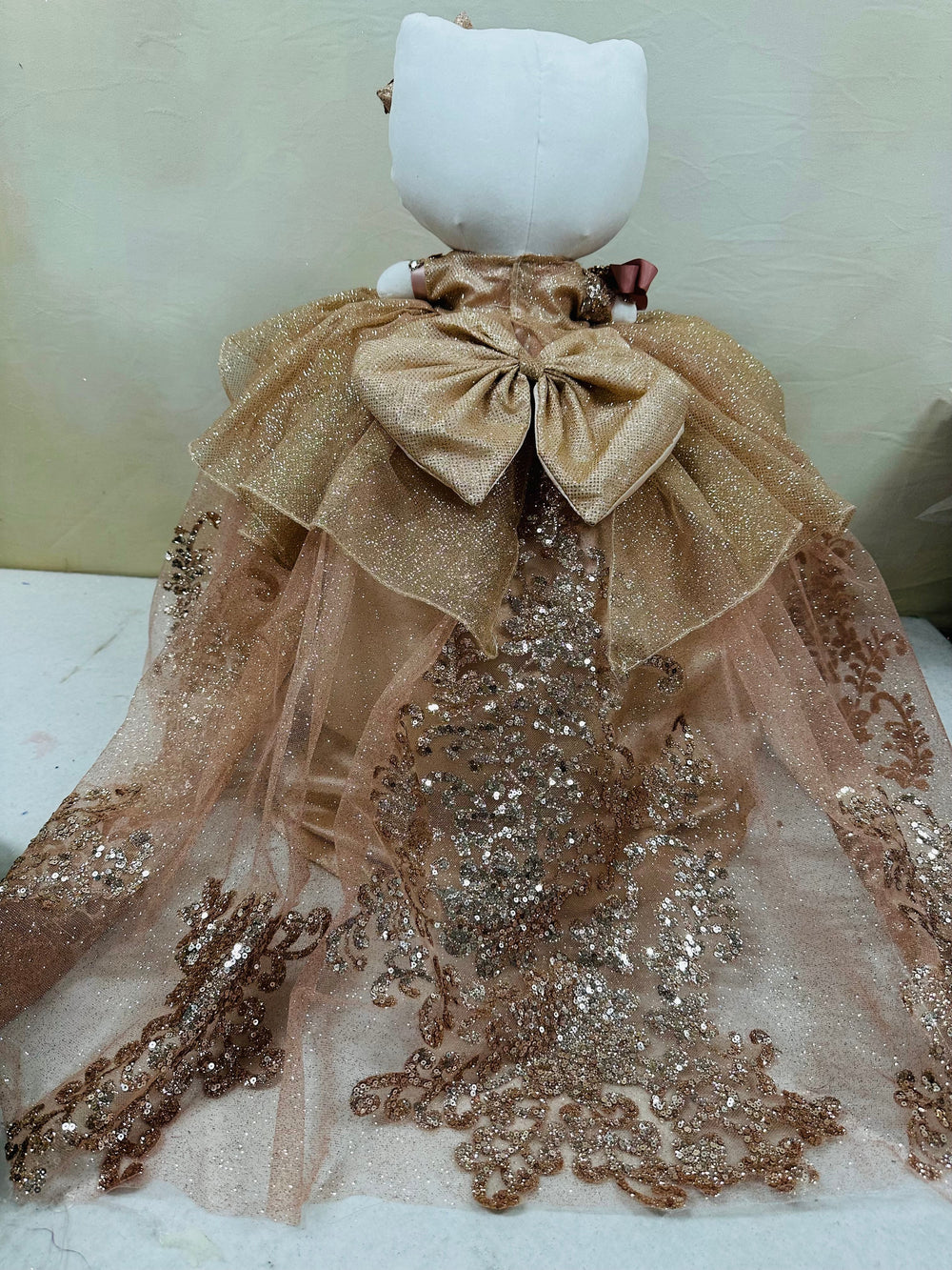 Hello Kitty Quincenera Doll  Rosegold,snkdress,wwwsnkdress.com