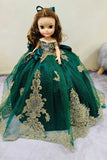 Quincenera Doll GREE AN GOLD .snkdress,wwwsnkdress.com 