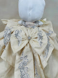 Hello Kitty Quincenera Doll Champagne ivory silver