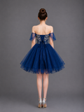Spaghetti Strap Homecoming Dress by DQ 343872