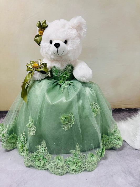 Teddy bear Quincenera Doll osito-64