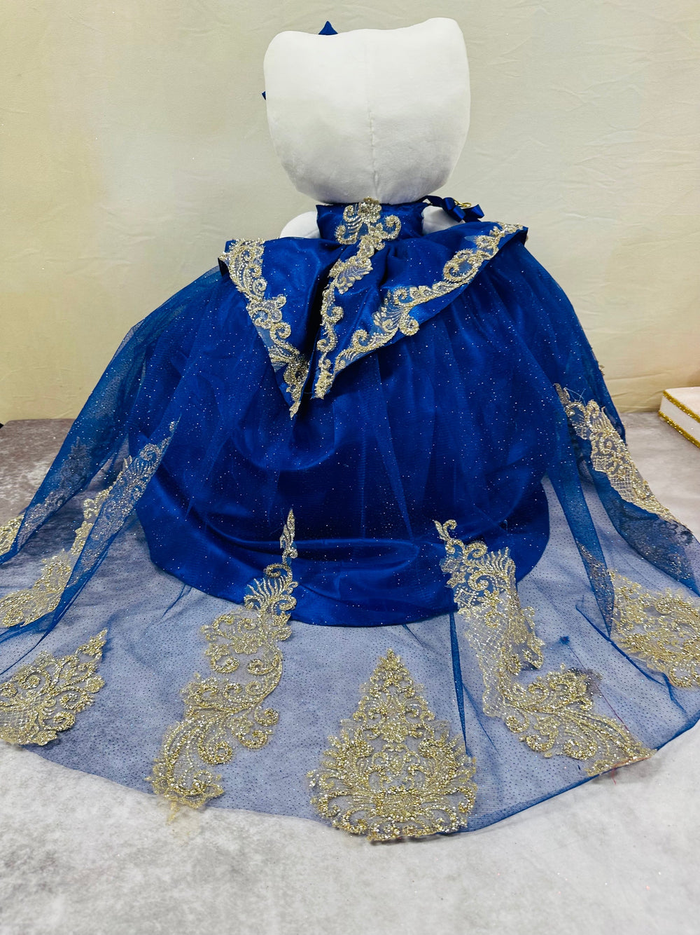 Adorable Hello Kitty plush doll for quinceañera party