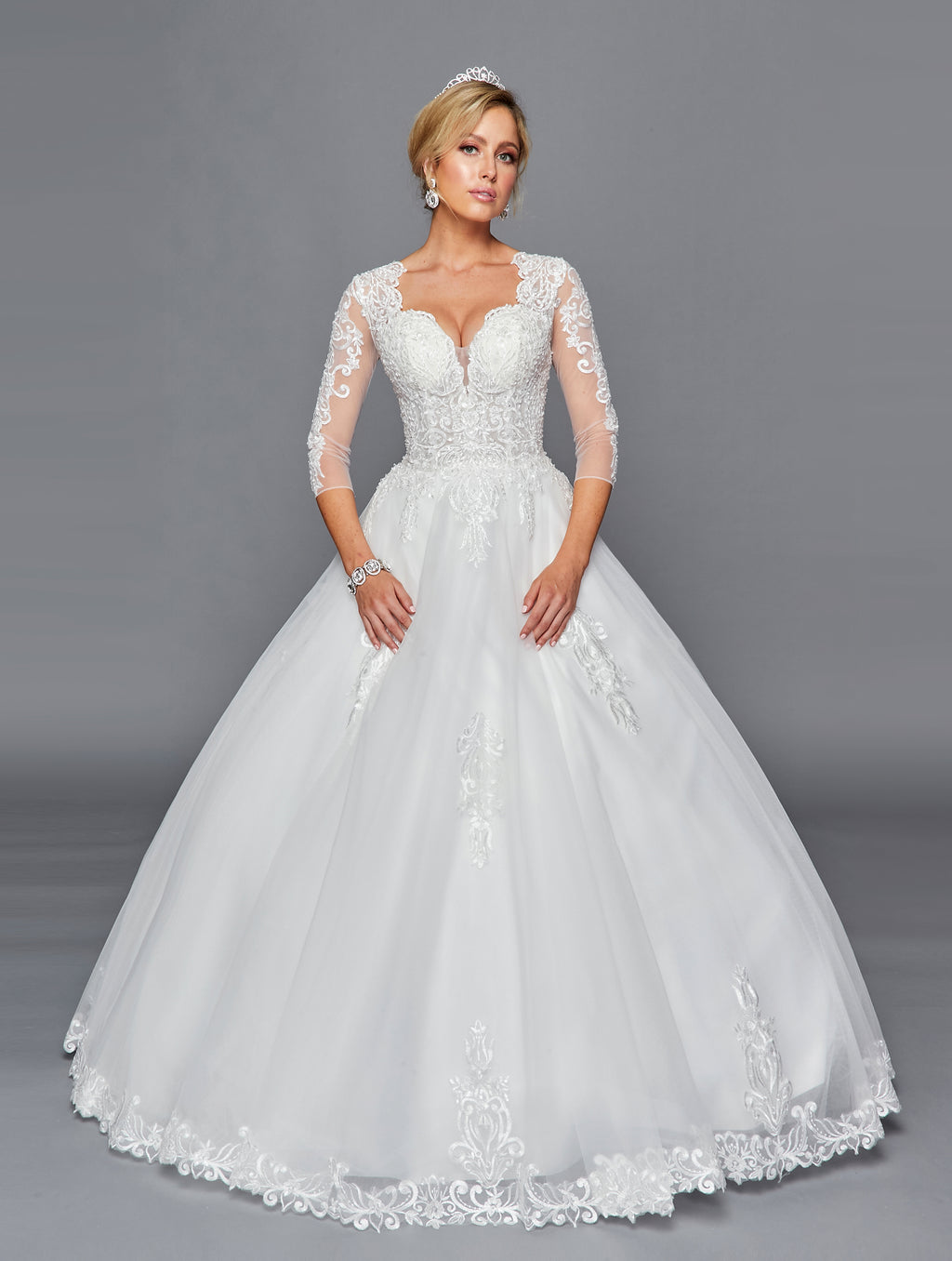 www.snkdress.com DeKlaire Bridal Style 436 wedding gown