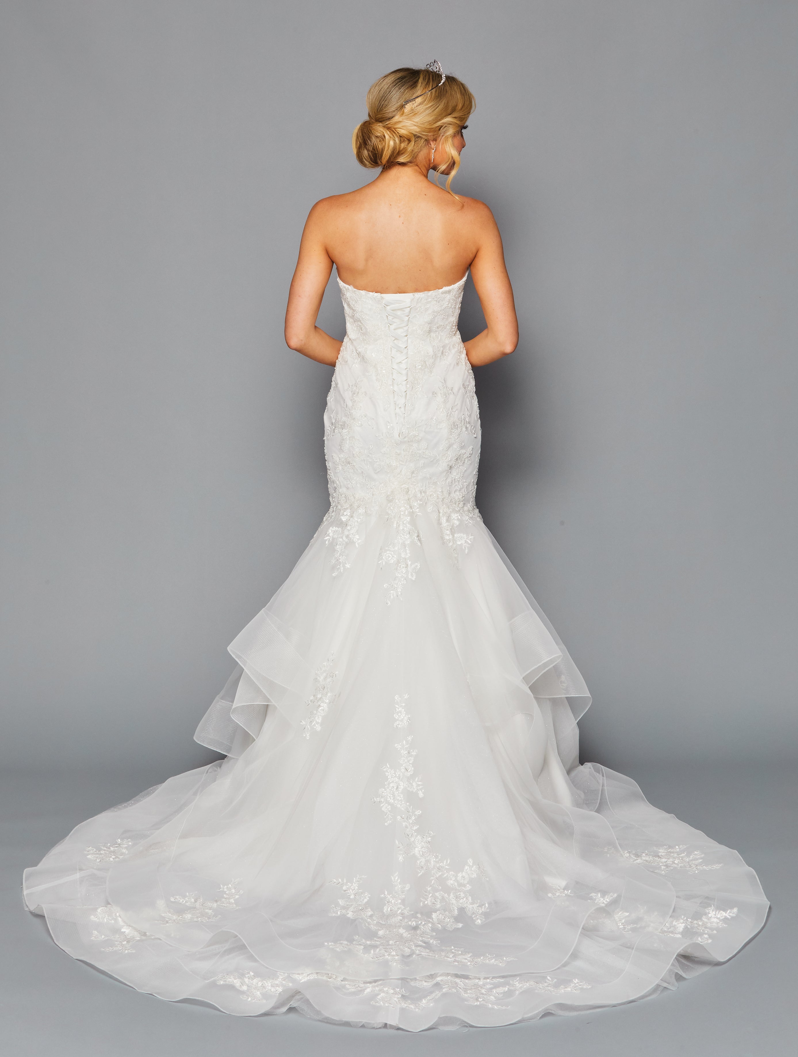 Strapless Sweetheart Mermaid Gown by Bridal 44565