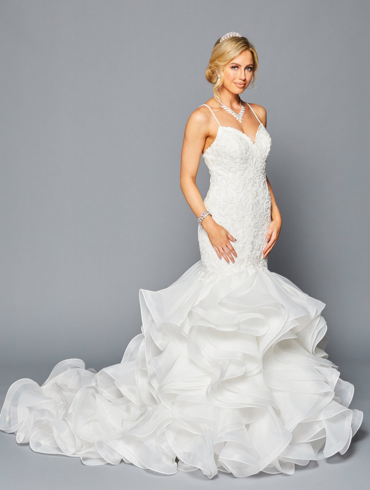 www.snkdress.com DeKlaire Bridal Style 447 wedding gown