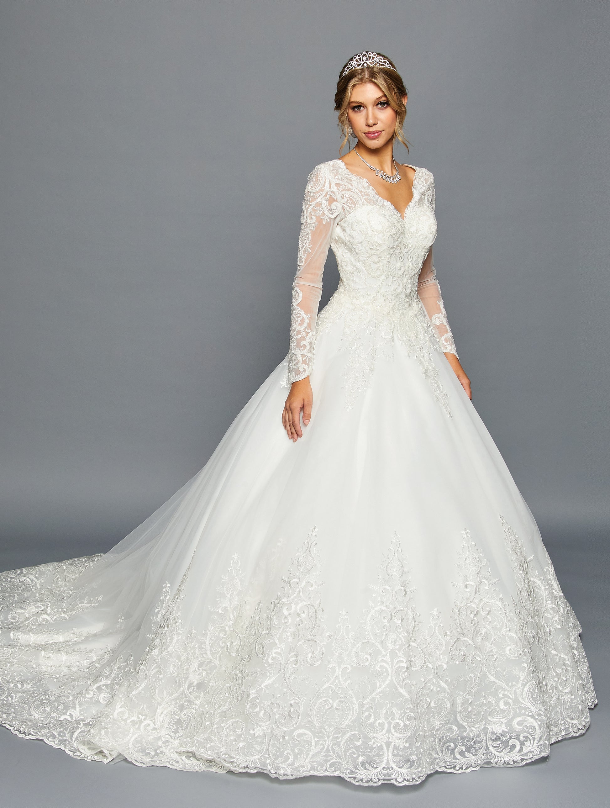 www.snkdress.com DeKlaire Bridal Style 457 wedding gown