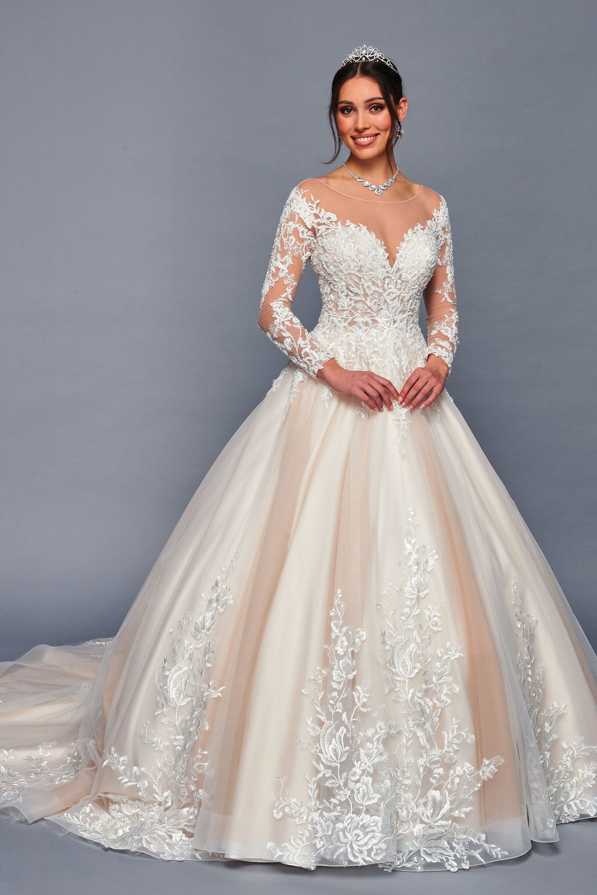 www.snkdress.com DeKlaire Bridal Style 478 wedding gown