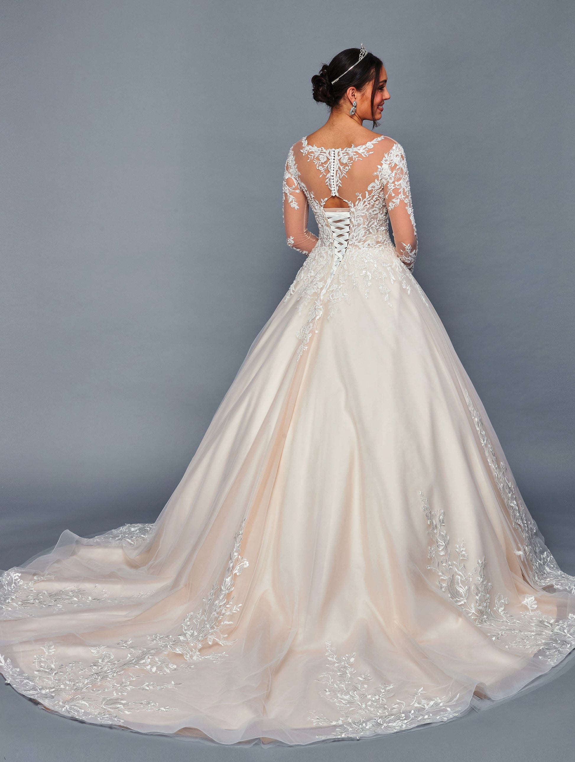 Long sleeves  by Bridal 47886