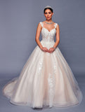 ball gown wedding dress  by Bridal 48234