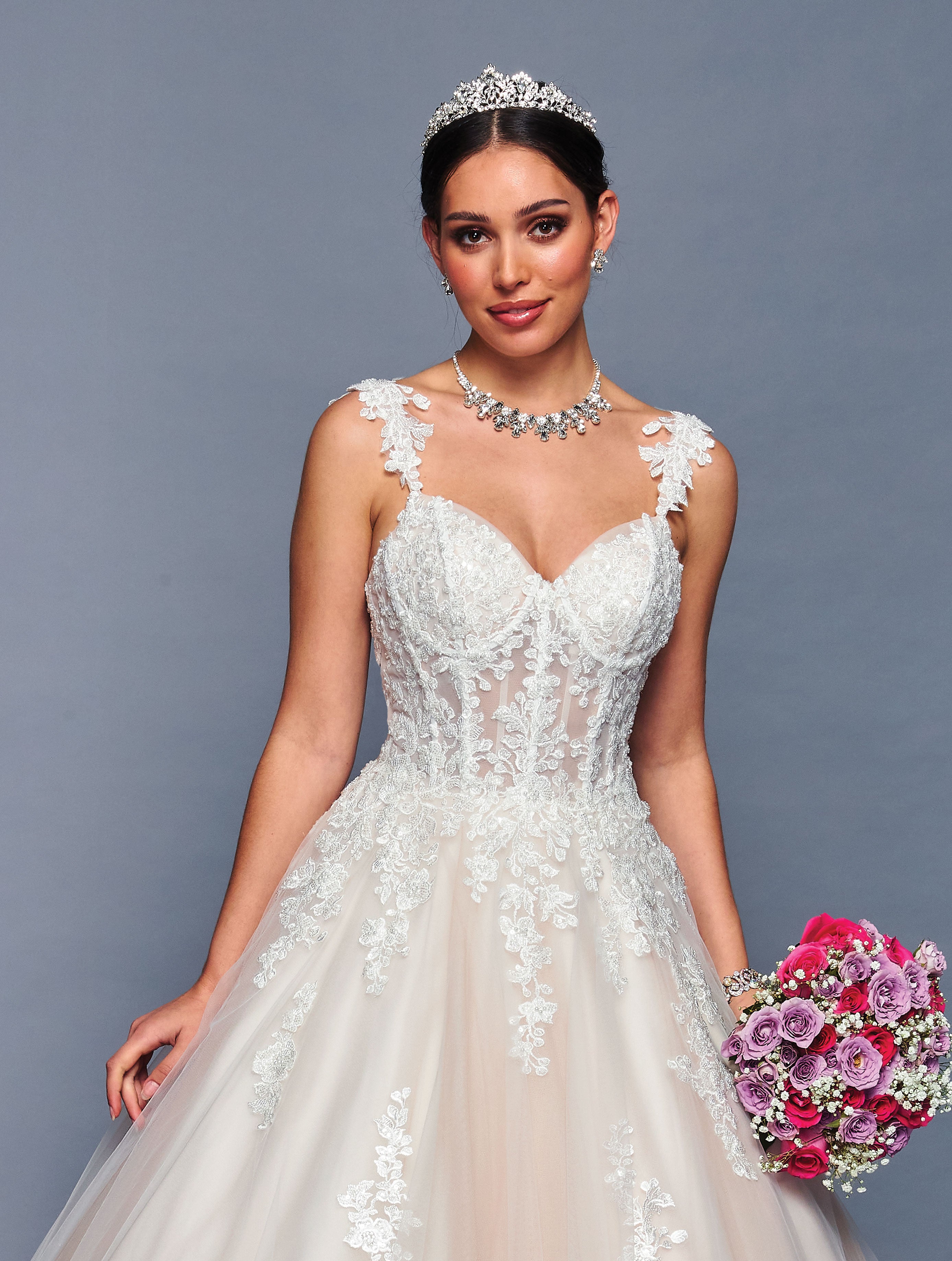 ball gown wedding dress  by Bridal 48234