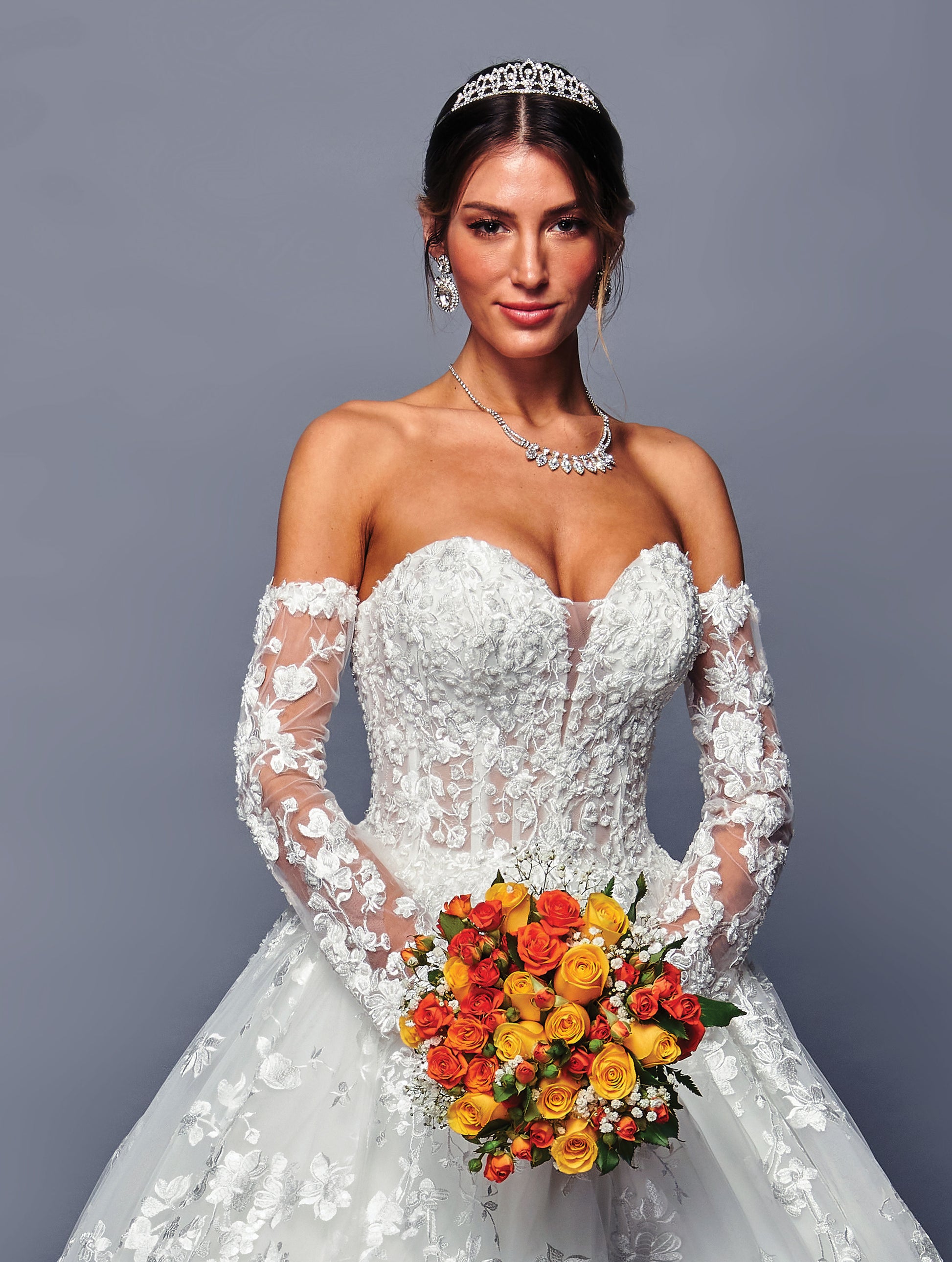 Sweetheart gown by Bridal 48682