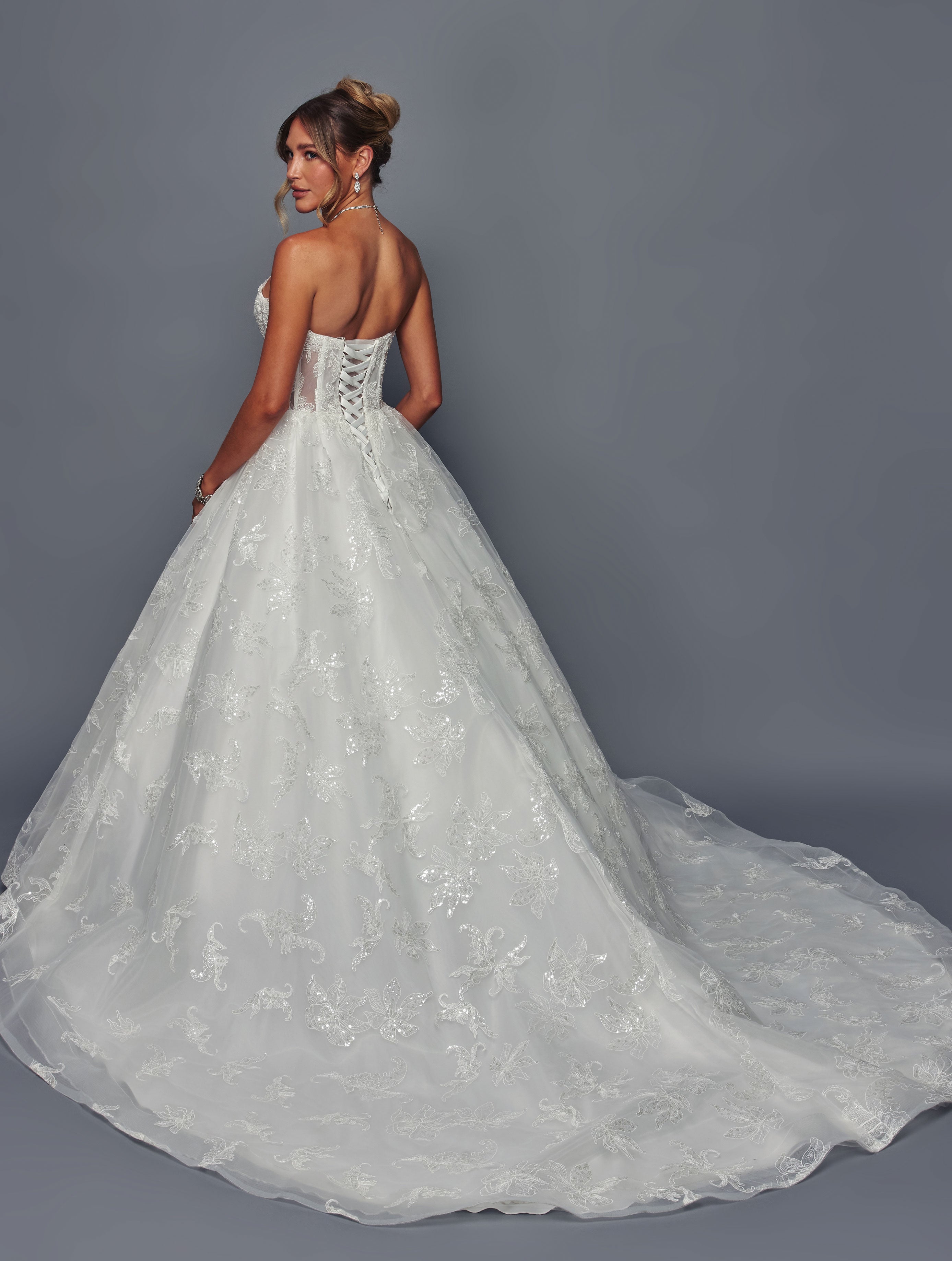 Strapless Wedding Gown by Bridal 49488