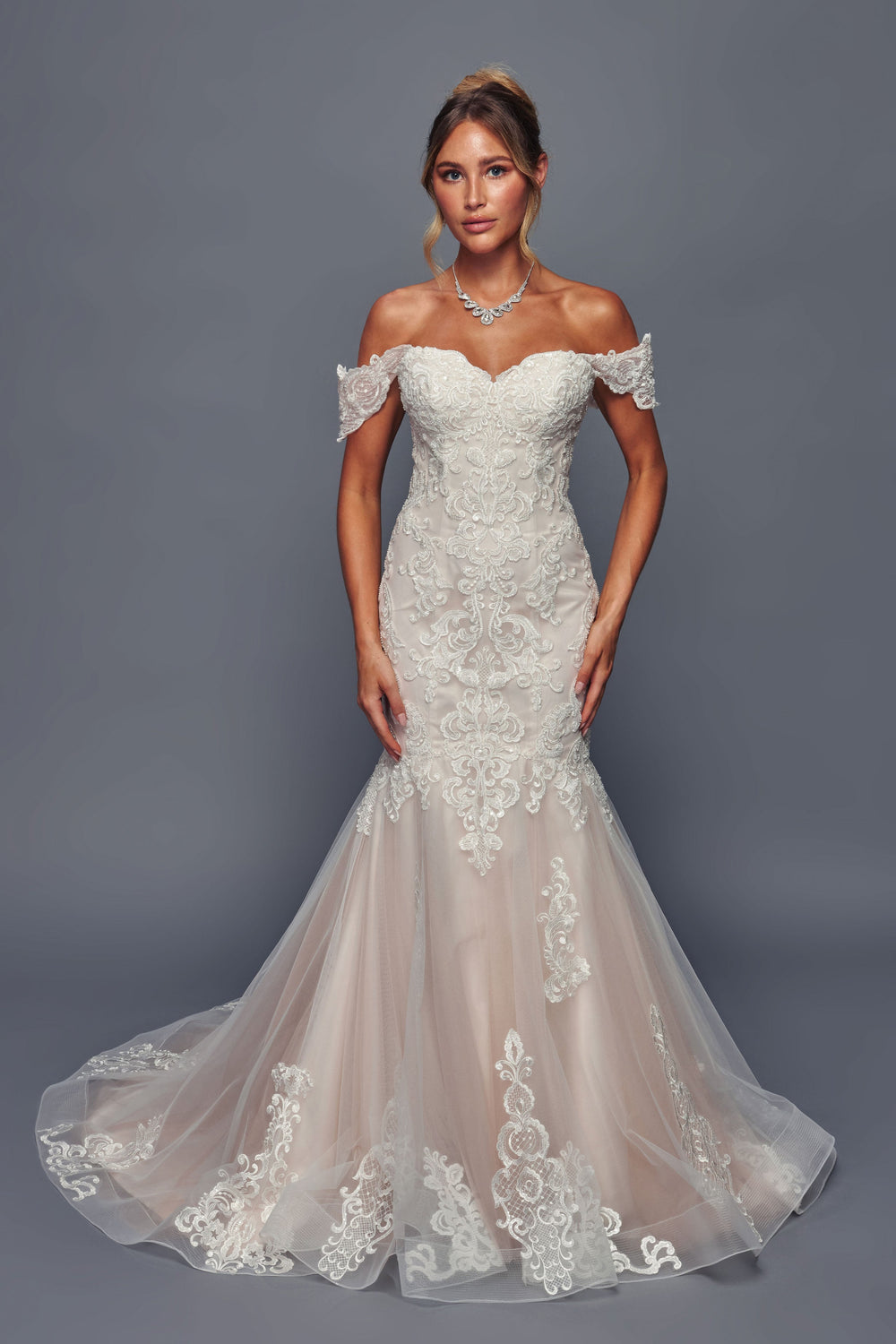 DeKlaire Bridal 495 wedding dress – www.snkdress.com