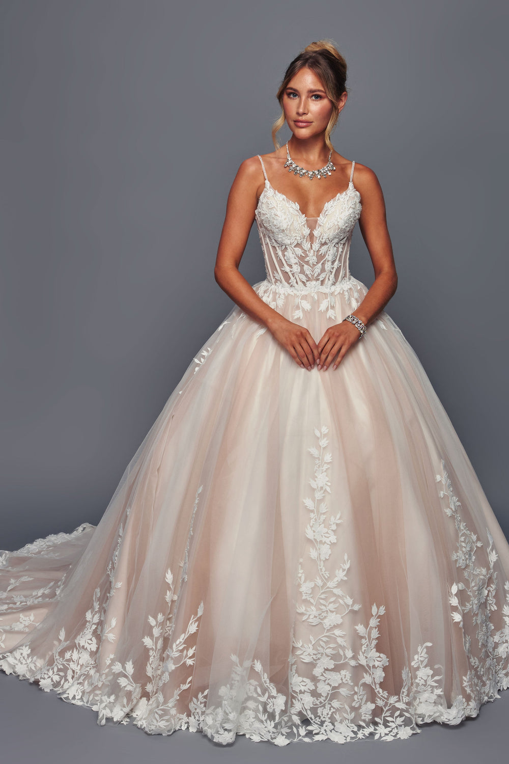 DeKlaire Bridal 496 wedding dress – www.snkdress.com