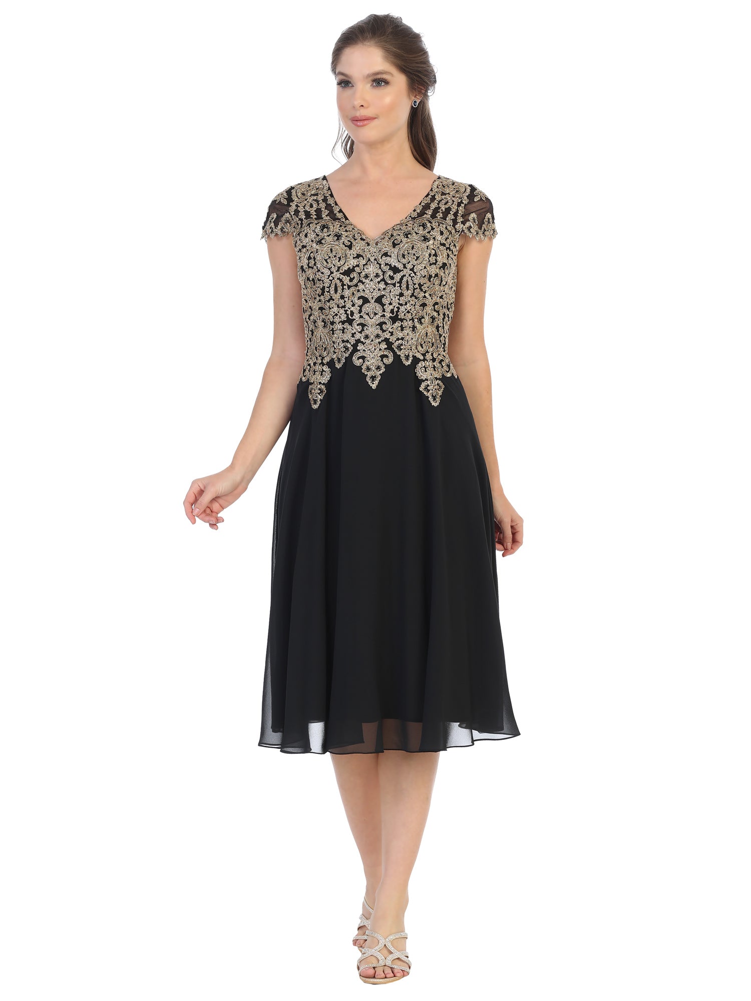 Eva Collection 5217 White cocktail dress | www.snkdress.com