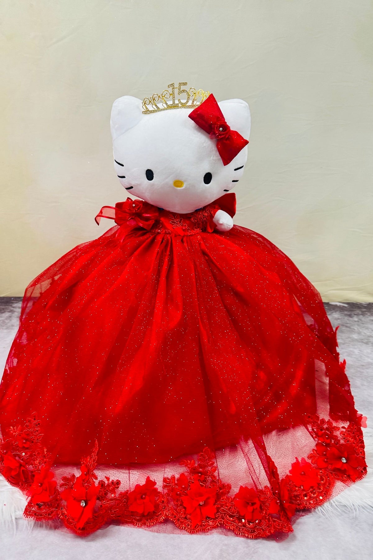 Hello Kitty Quincenera Doll Red 9962