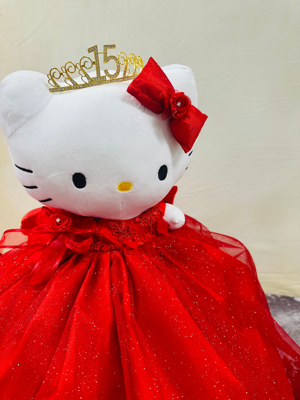 Hello Kitty Quincenera Doll Red 9962