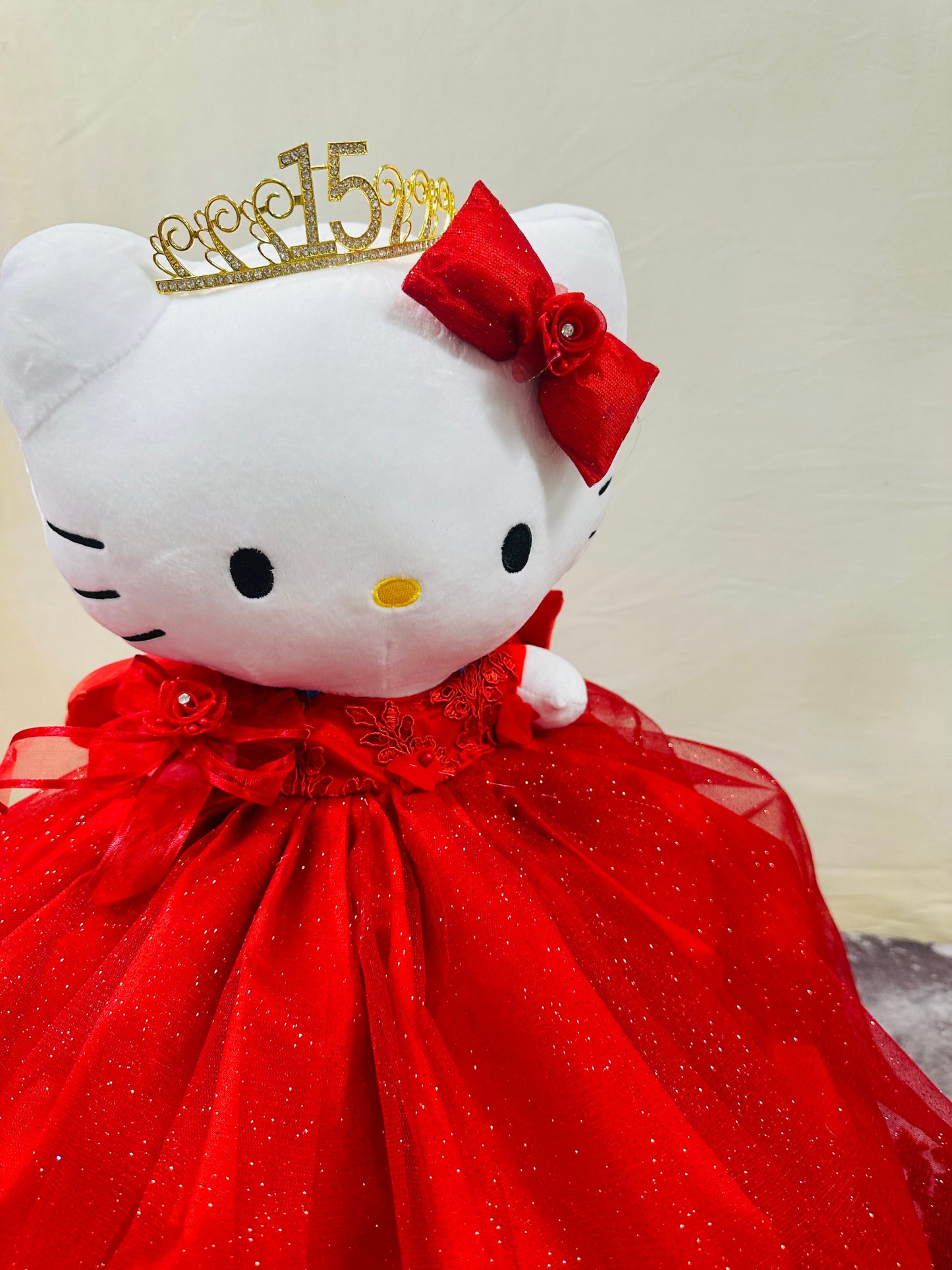 Hello Kitty Quincenera Doll Red 9962
