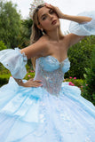 Tiered Ruffle Quinceañera Ball Gown  by Gloria GL3551371