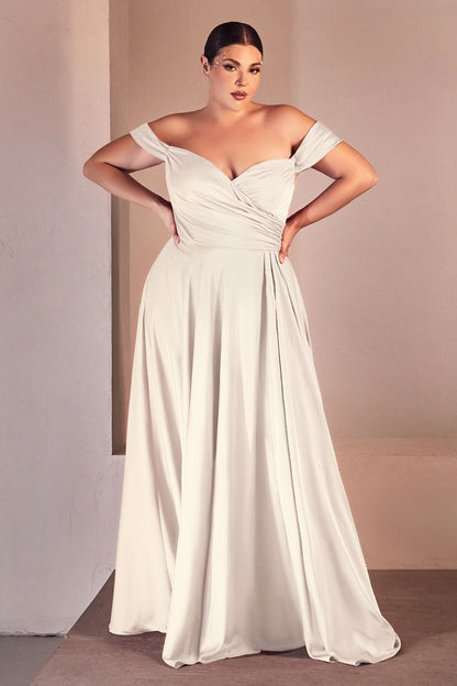 Plus Size Gown by Ladivine 7493WC