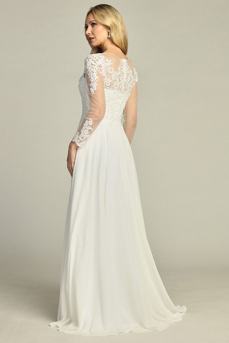 Off White Quince Dress by Lets 800484