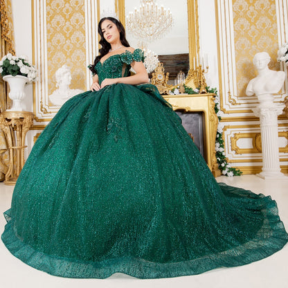 Quinceañera Ball Gown  by Cinderella Couture 8120J