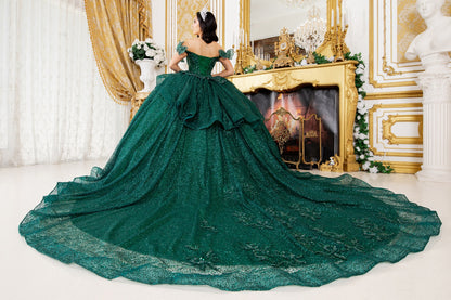 Quinceañera Ball Gown  by Cinderella Couture 8120J