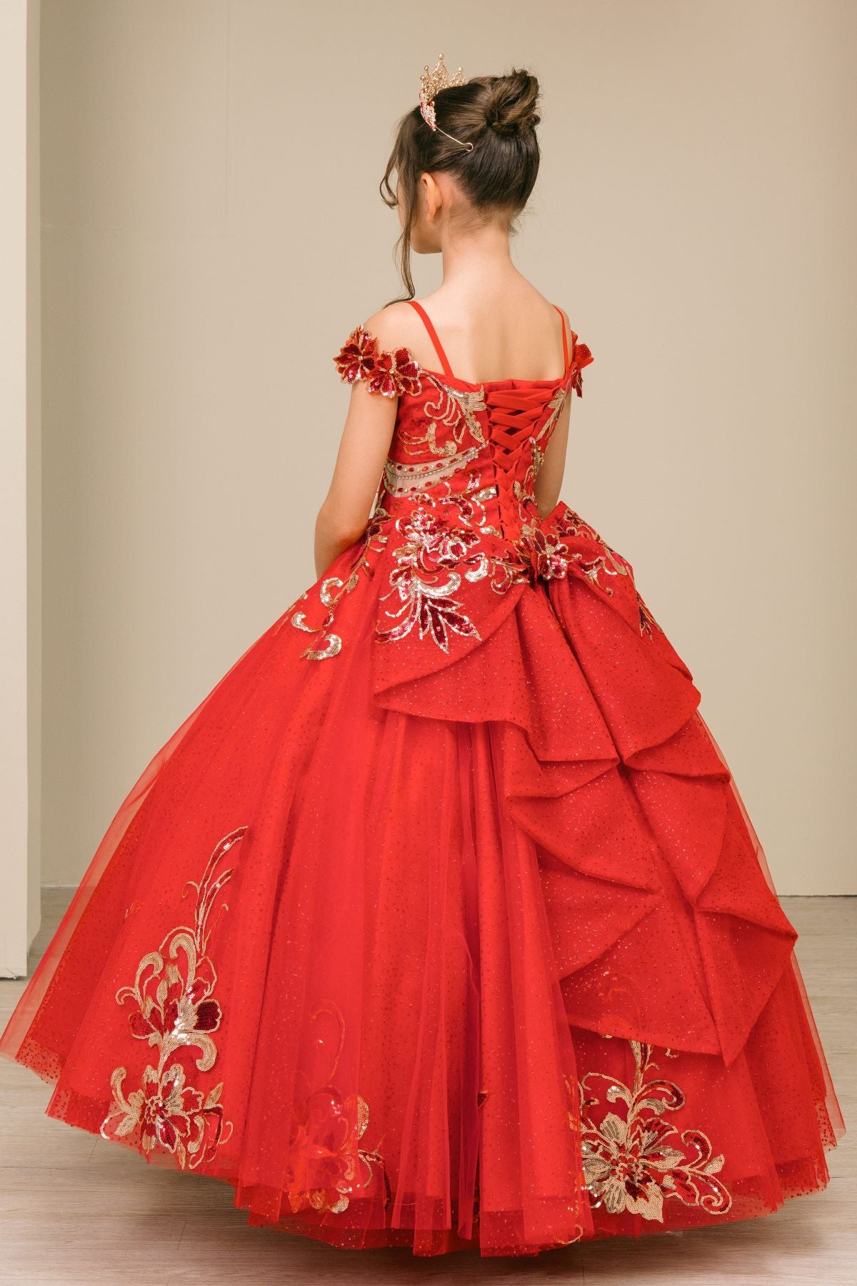 Cinderella Inspired Ball Gown by Cinderella Couture 8420 Royal | www.snkdress.com