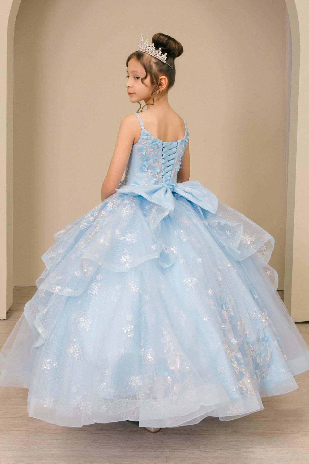 Glitter Princess Ball Gown by Cinderella Couture 8570 Pink | www.snkdress.com