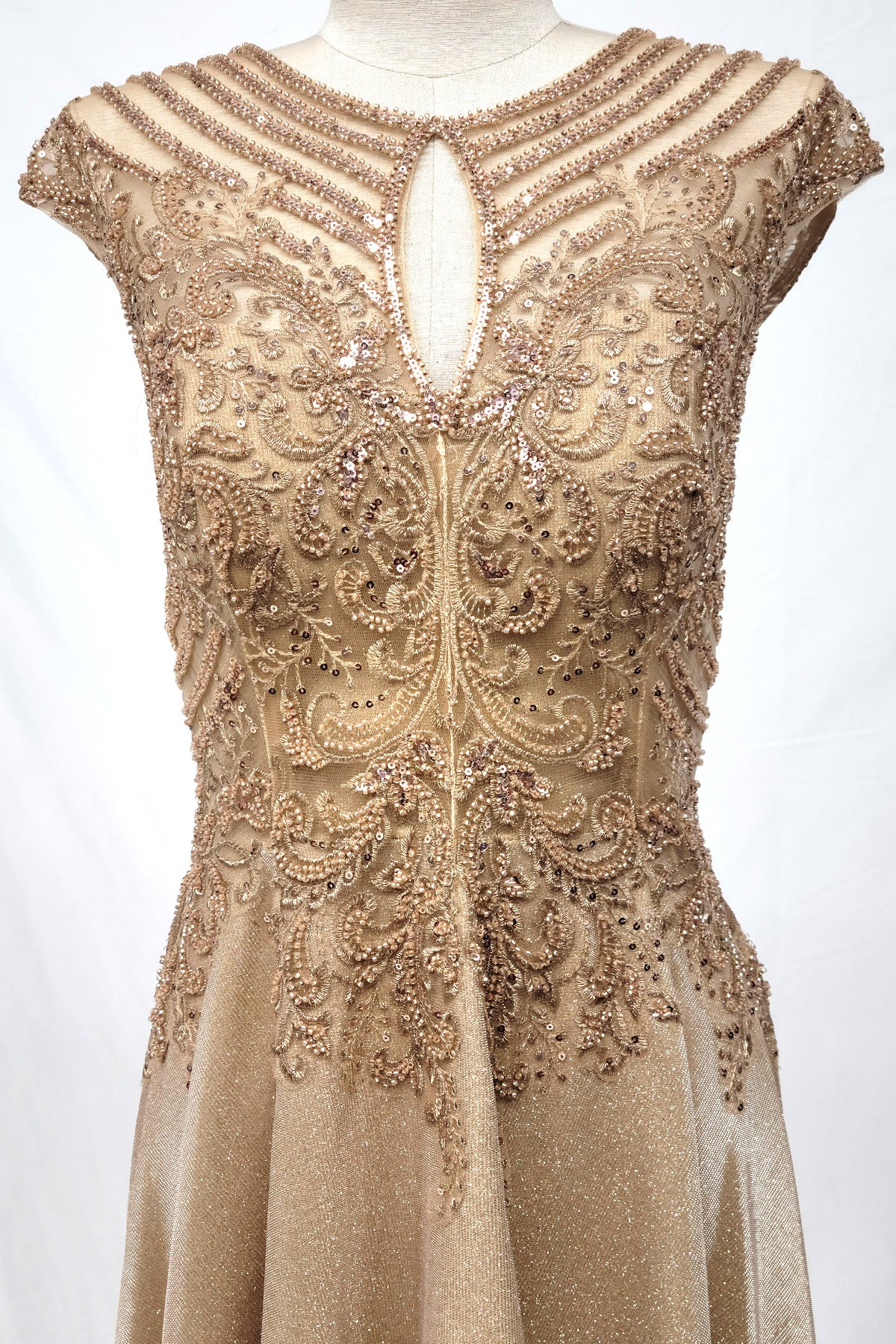 Sequined Midi Evening Dress by Chica J03273