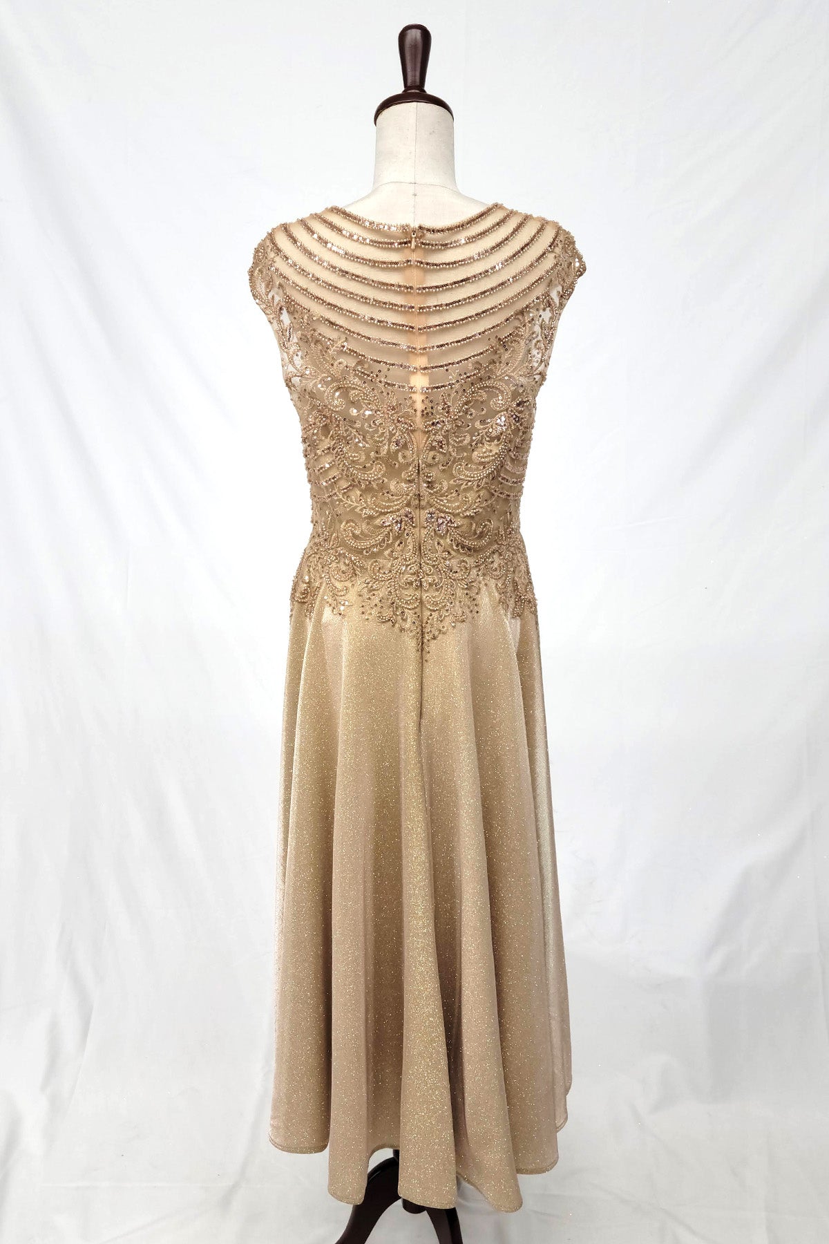 Sequined Midi Evening Dress by Chica J03273