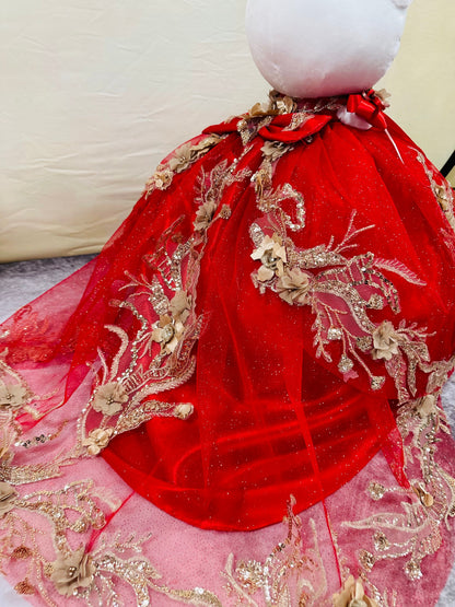 Hello Kitty Quincenera Doll Red