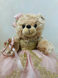 Teddy bear Quincenera Doll 135
