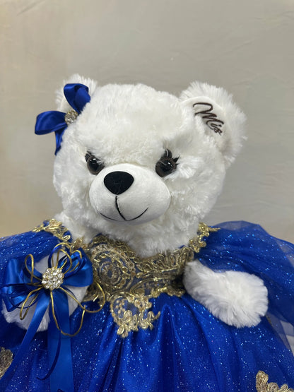 Teddy bear Quincenera Doll 140