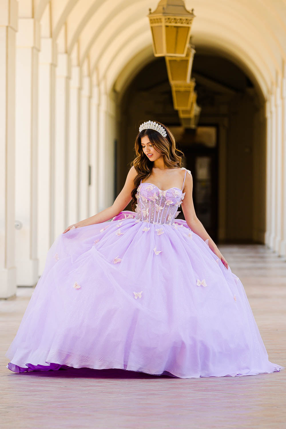 Quinceanera Bella Princess Couture by Petite Adele /PQ 1032