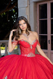 Whimsical Glitter Ball Gown by Petite Adele PQ106596