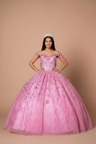 Off-Shoulder Quinceanera Dress  CC-30001261