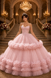 Grand Quince Glitter Ball Gown by  Couture PQ1103343