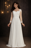 Off White Quince Dress by Lets 800484