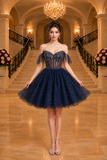 Spaghetti Strap Homecoming Dress by DQ 343872
